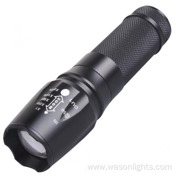 Outdoor Zoomable Water Resistant Handheld Torch Light
